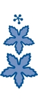 Lr0121 Creatable Poinsettia gekarteld
